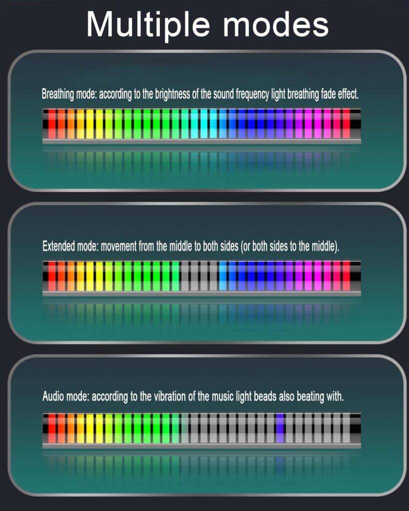 چراغ رقص نور RGB