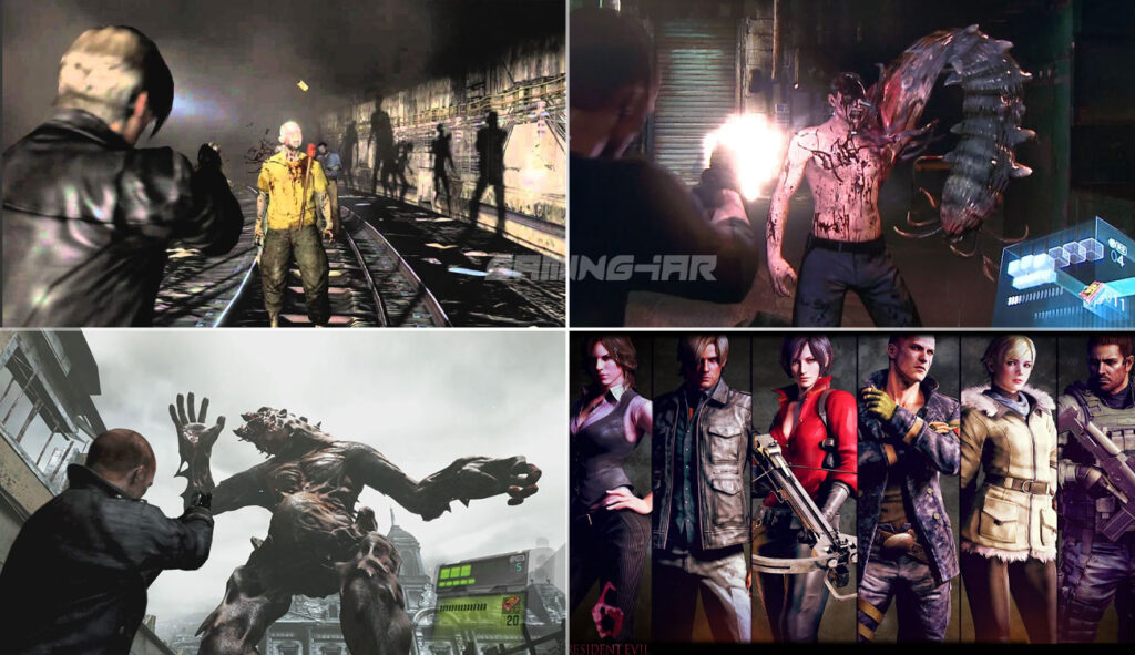 Resident Evil 6 2012 GamePlay