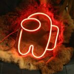 تابلو نئون طرح امانگ آس