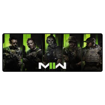 موس پد گیمینگ 40×90 طرح Modern Warfare Team
