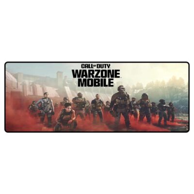موس پد گیمینگ 30×80 طرح Warzone Mobile