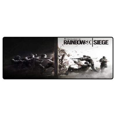 موس پد گیمینگ 40×90 طرح RAINBOWSIX SIEGE