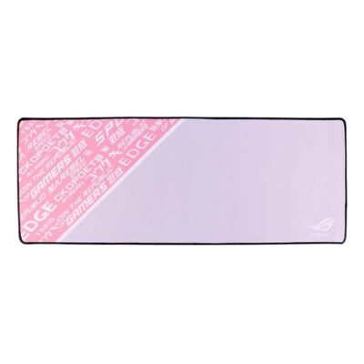 موس پد گیمینگ 30×80 طرح ROG PINK