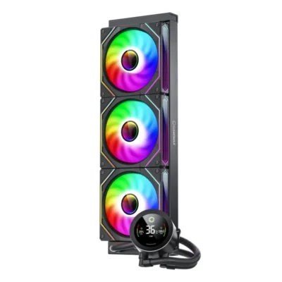 خنک‌ کننده مایع پردازنده گیم مکس GameMax Iceburg 360 Digital BK ARGB